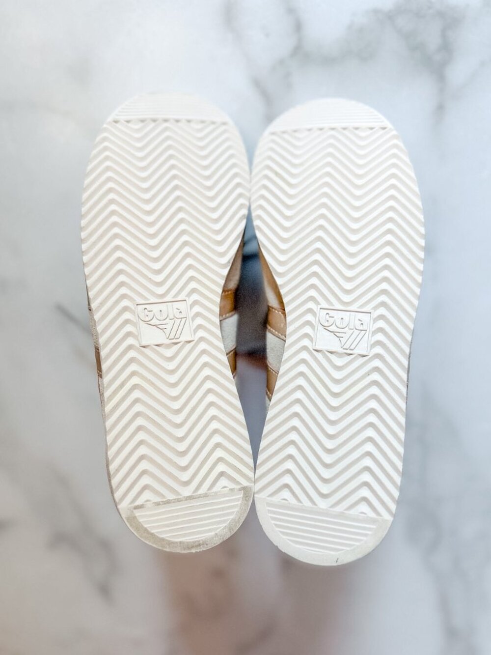 Gola Bullet Pearl Women's Sneakers in Bone, Size 7.5 - Picture 8 of 12